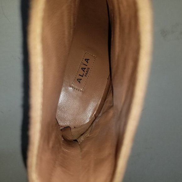 Alaia Women Ankle Geometric Booties Size 35.5 - Picture 12 of 13